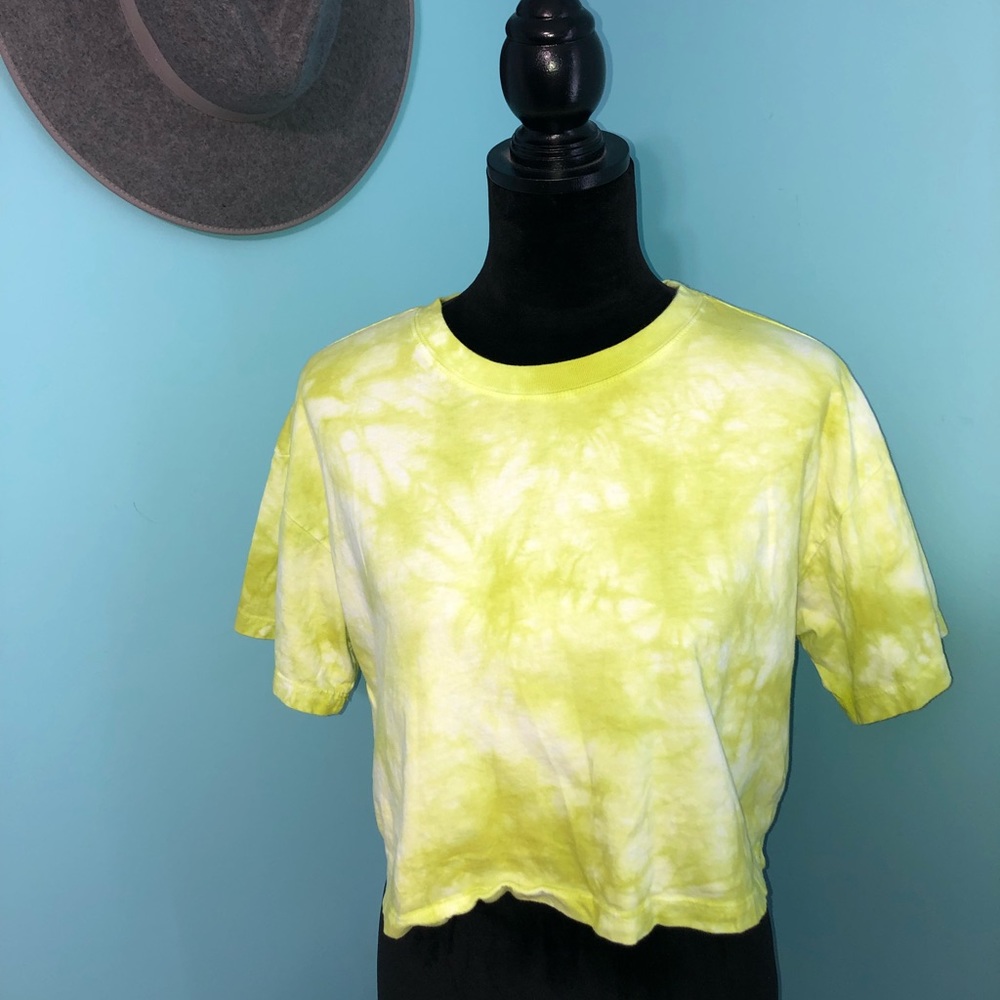Forever 21 tie dye crop top